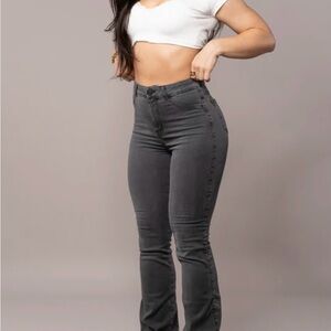 FITJeans Gray Flare Jeans